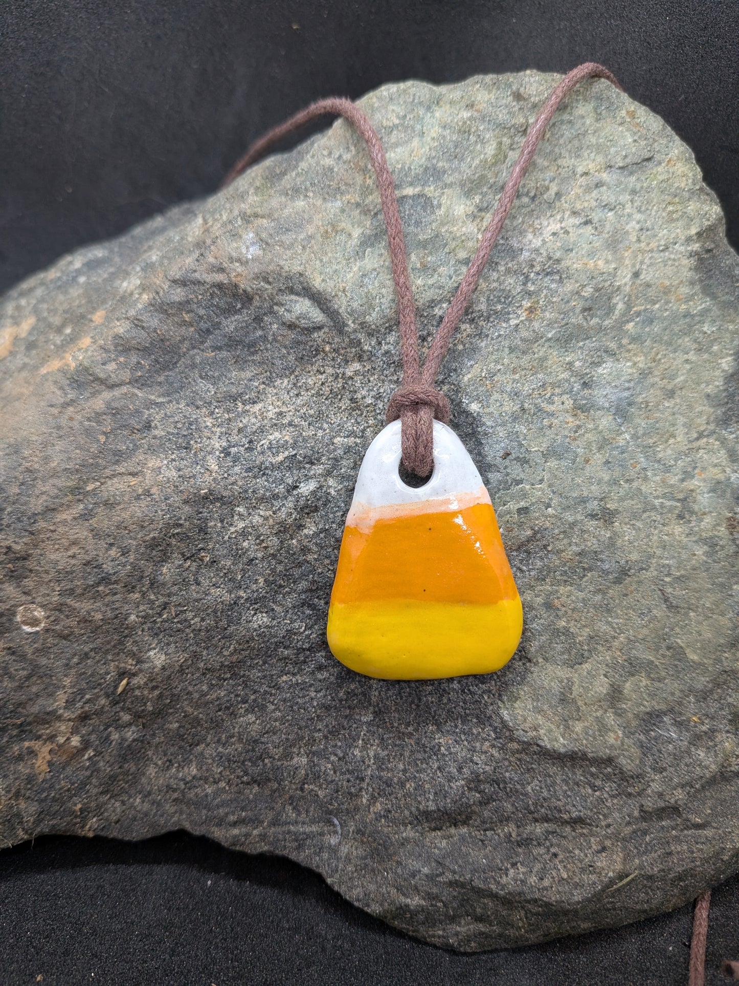 Fall Ceramic Charm Necklaces