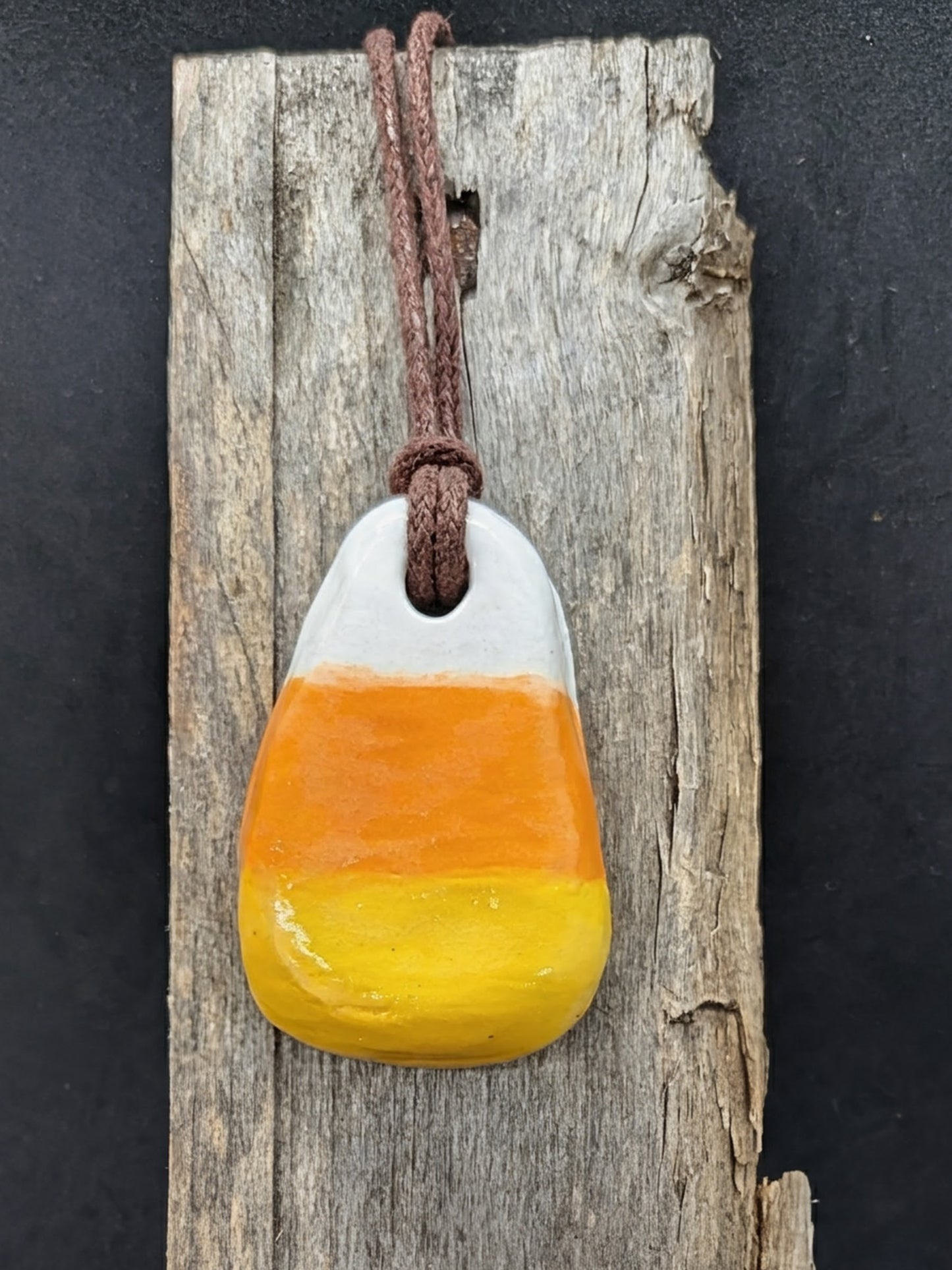 Fall Ceramic Charm Necklaces