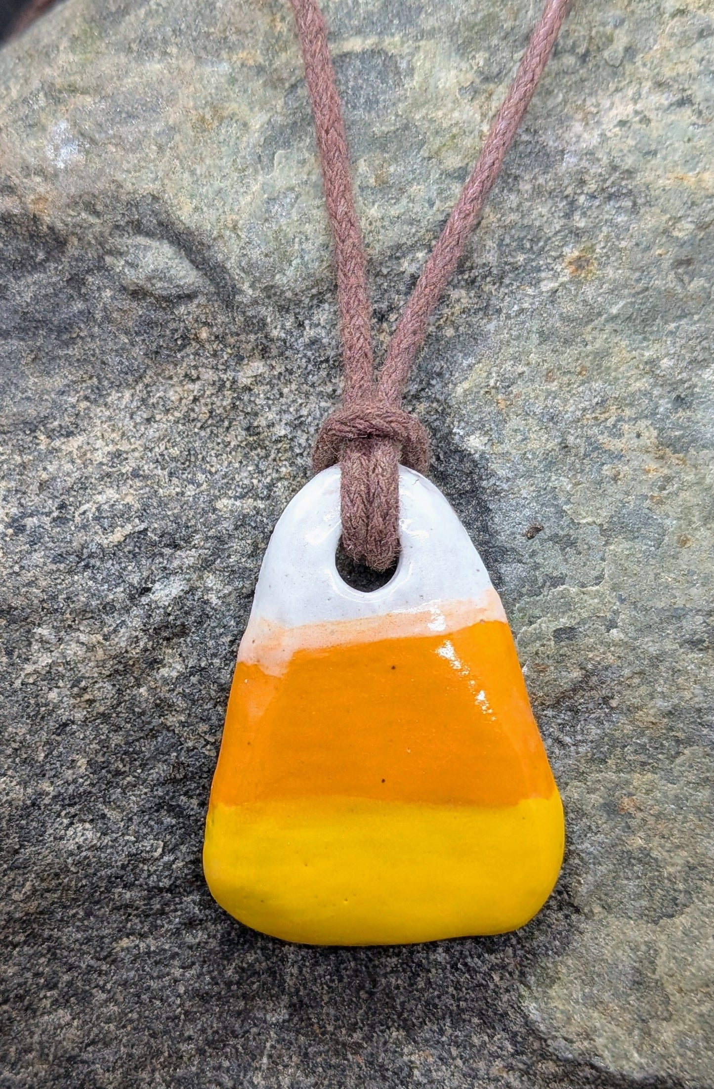 Fall Ceramic Charm Necklaces